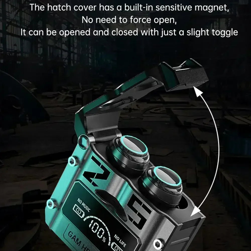 New Original M25 Bluetooth 5.3 TWS Wireless Headphones with LED Display Stereo Headset Touch Control Earbuds Noise Reduction