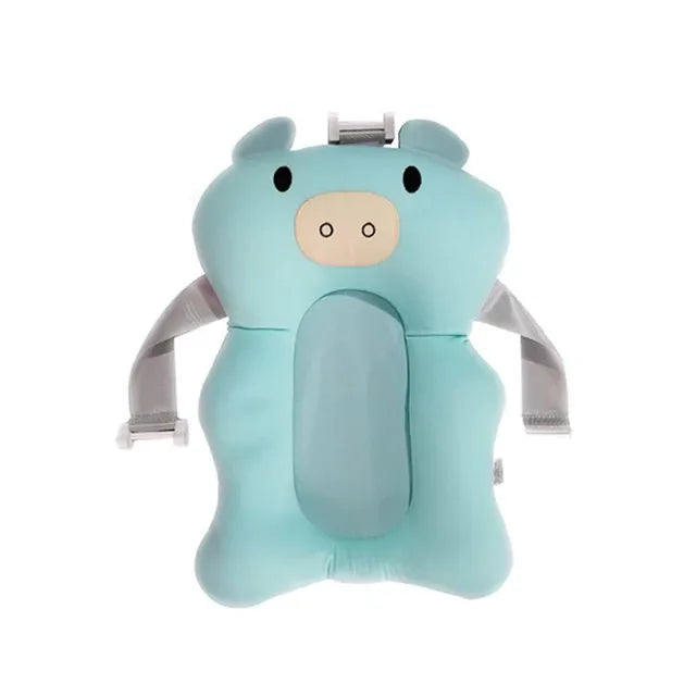 Baby Bath Seat Support Mat Shower Safety Tub Pad Newborn Bathtub Recliner Infant Anti-Slip Soft Comfort Body Cushion Baby Stuff