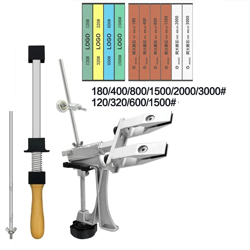 Professional Knife Sharpener Aluminum alloy Fixed Angle Sharpener Diamond Stone Whetstone Kitchen Tools Sharpen Machine Knives