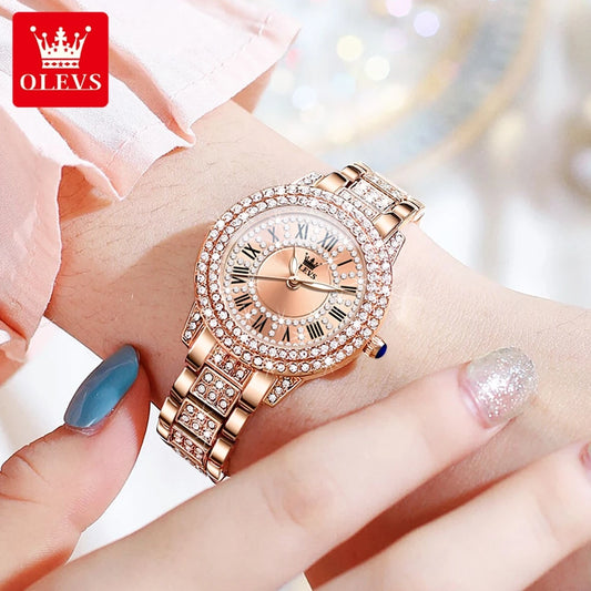 Stainless Steel  Diamond Watch