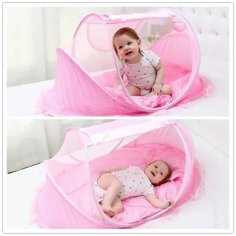 Portable Foldable Baby Bedding Crib Netting