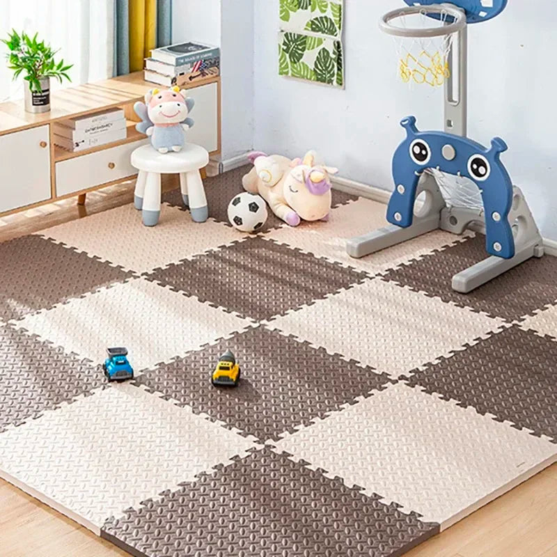 8-16pcs Baby Play Mat Carpet Puzzle Mats Floor Mat For Children Thick  EVA Foam Rug Children Room Activities Mat For Baby