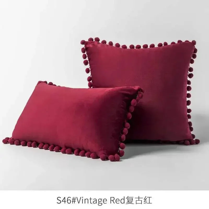 Soft Velvet Cushion Cover