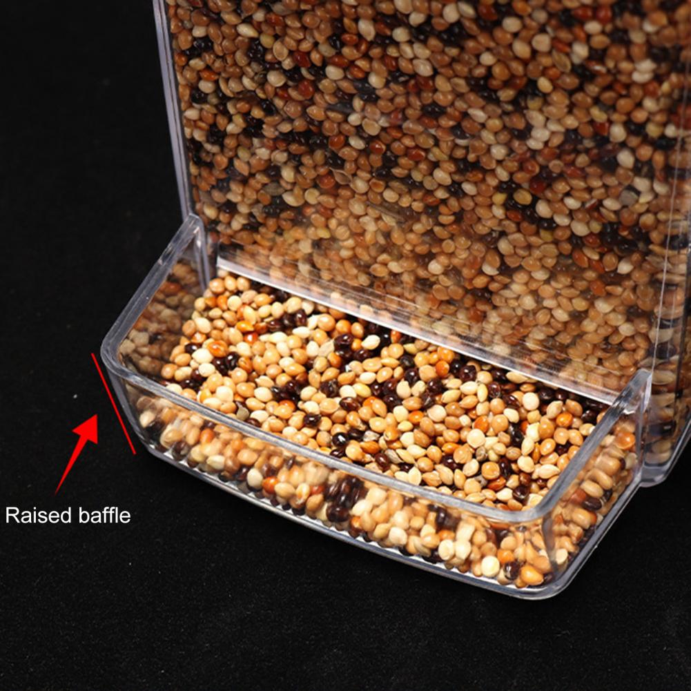 Automatic Bird Feeder & Waterer – Dustproof Lid Food Dispenser for Parrots, Budgies, Cockatiels, and Conures