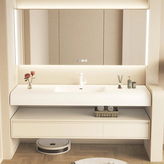 Modern Makeup Bathroom Cabinet Aesthetic Compact Organiser Minimalist Bathroom Cabinet Sink Princess Vestidores Salon Furniture