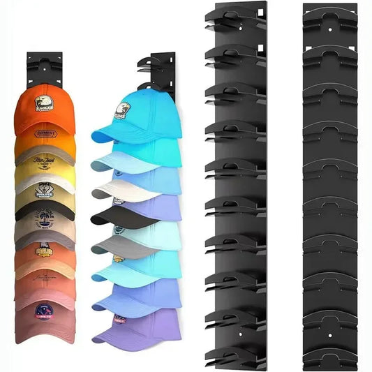 10 Grids Wall Mounted Cap Rack Hat Holder