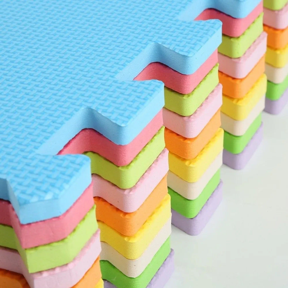 Durable EVA Foam Baby Play Mat Interlocking Puzzle Tile Floor Pad Protective Surface Soft Exercise Mat for Tatami Home Floor