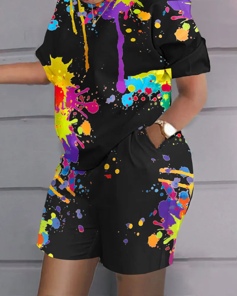 Two Piece Shorts Set
