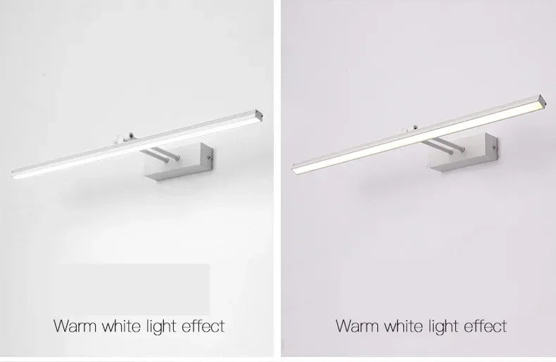 Bath mirrors bathroom vanity waterproof led light mirror lamp for makeup mirrors with lights Led Mirror Light Wall Sconces