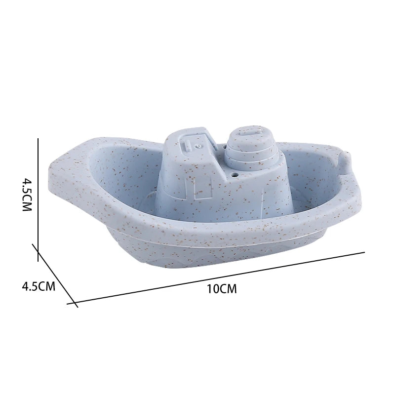 4/7-Piece Set of Baby Floating Boat Toys, Bath Toys, Colorful Multi-Colored Toys, Beach and Bathtub Toys, Early Education Water Play Gifts