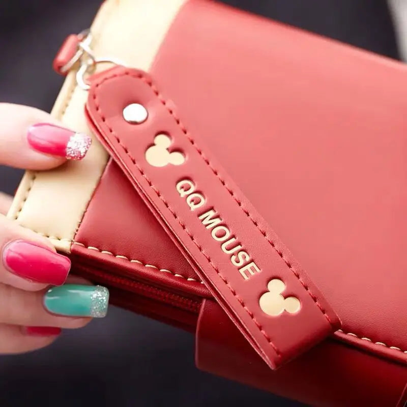 Women's Korean PU Leather Explosion-Style Short Wallet