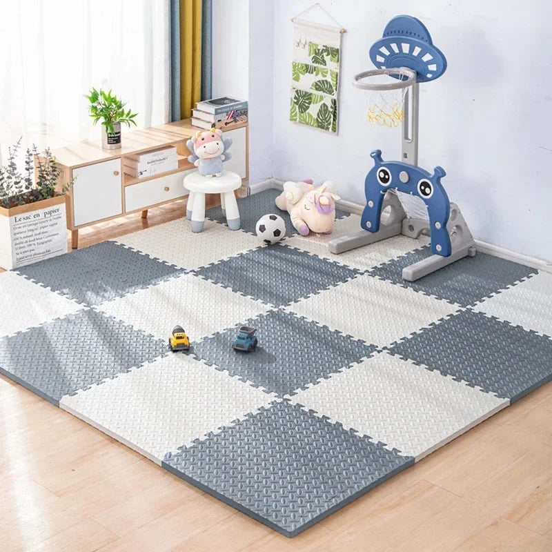 8-16pcs Baby Play Mat Carpet Puzzle Mats Floor Mat For Children Thick  EVA Foam Rug Children Room Activities Mat For Baby