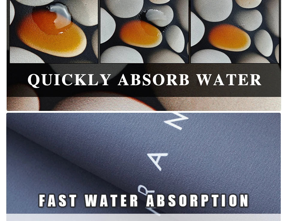 Bathroom Mat Absorbent Floor Mats Bath Carpet Soft Diatom Mud Non-slip Rug Toilet Doormat Entrance Door Tappeto Bagno Alfombra