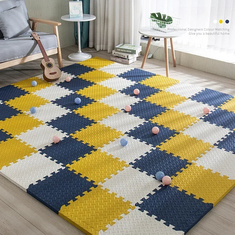 Baby Play Mat EVA Foam Interlocking Anti-Slip Sports Rug Family Children's Room Game Puzzle Carpet Anti-fall Carpet Baby Toys
