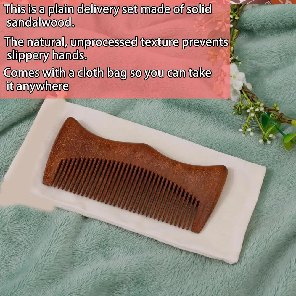 Pregnancy Labor Wooden Comb
