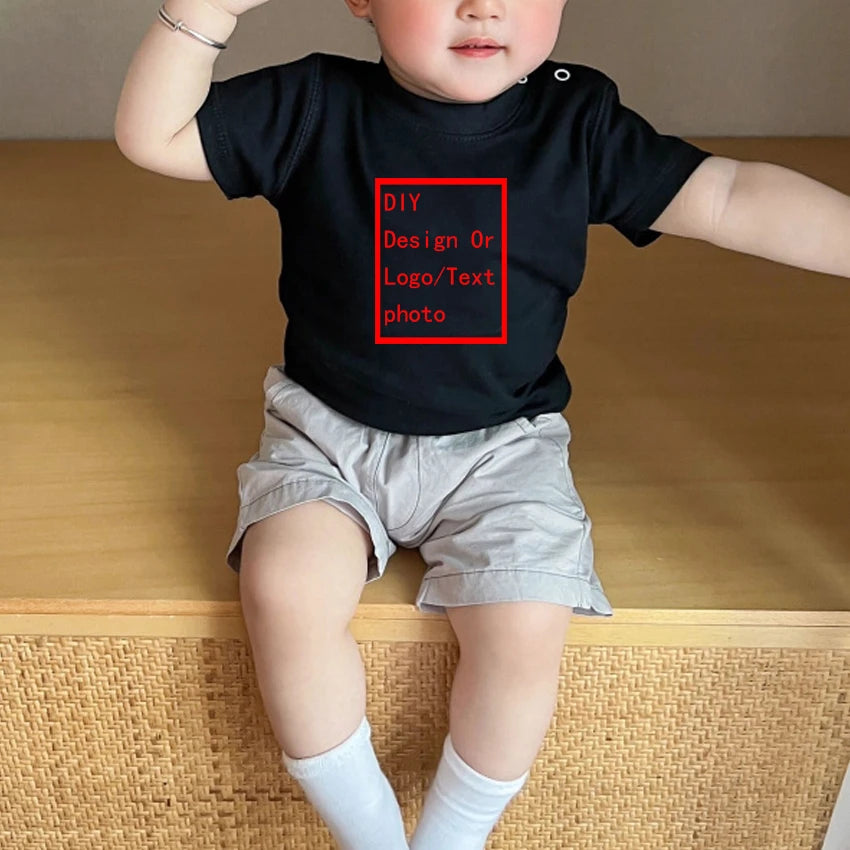 Kids Newborn Baby Summer Short Sleeved T-shirt Funny Best Mama Ever Print Cotton Tops infant boy and girl Tshirt Toddler Tees