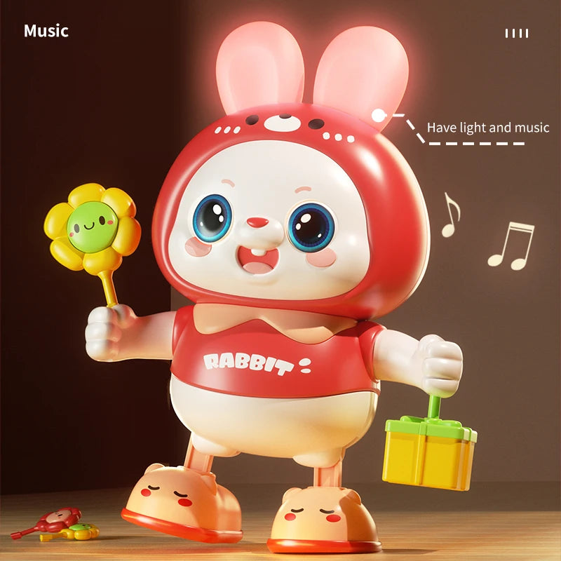 Dancing Rabbit Toy with Music & Lights