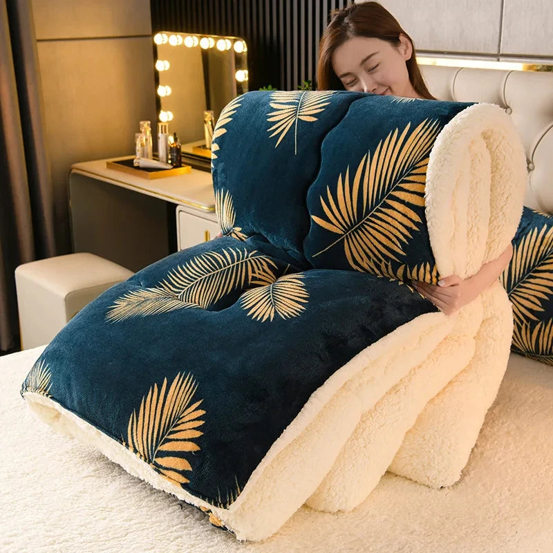 Thick Winter Bedding Quilt Blanket