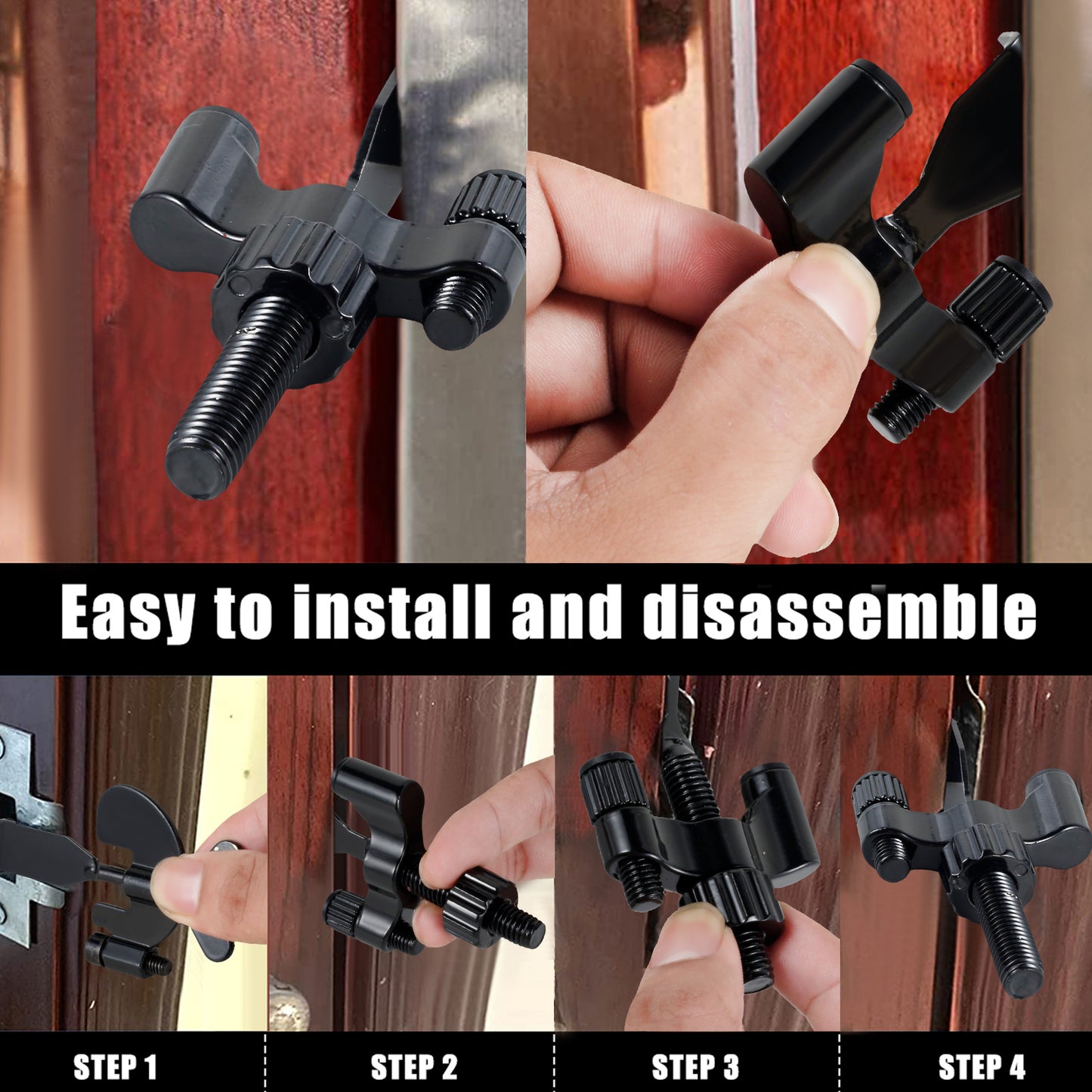 Portable Extra Anti Theft Security Door Lock