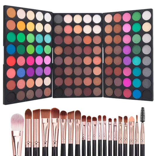 120 Colors Matte Shimmer Eyeshadow Palette