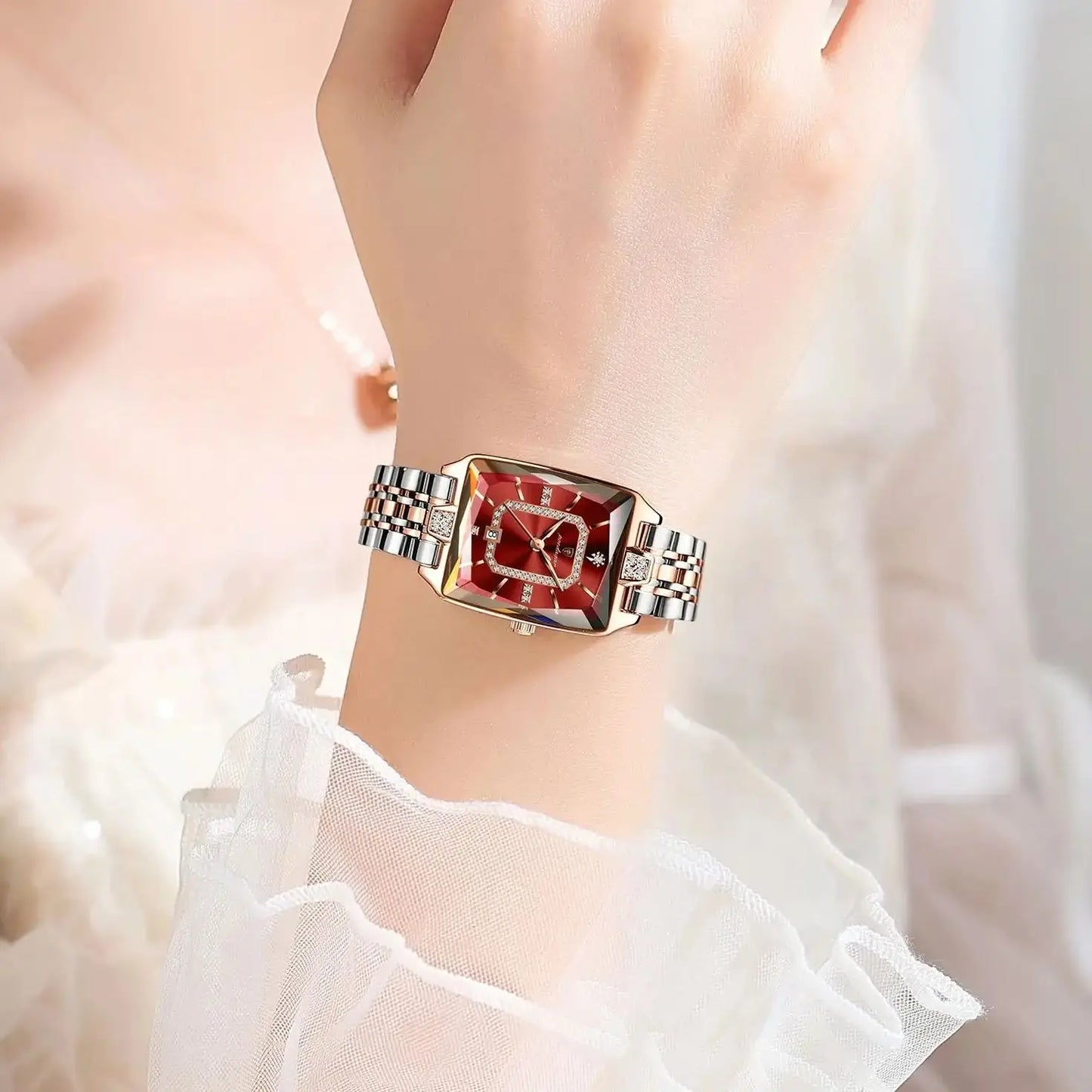 POEDAGAR Elegant Exquisite Woman Watch Waterproof Stainless Steel Date Original Fashion Ladies Wristwatch Women's Quartz Watches