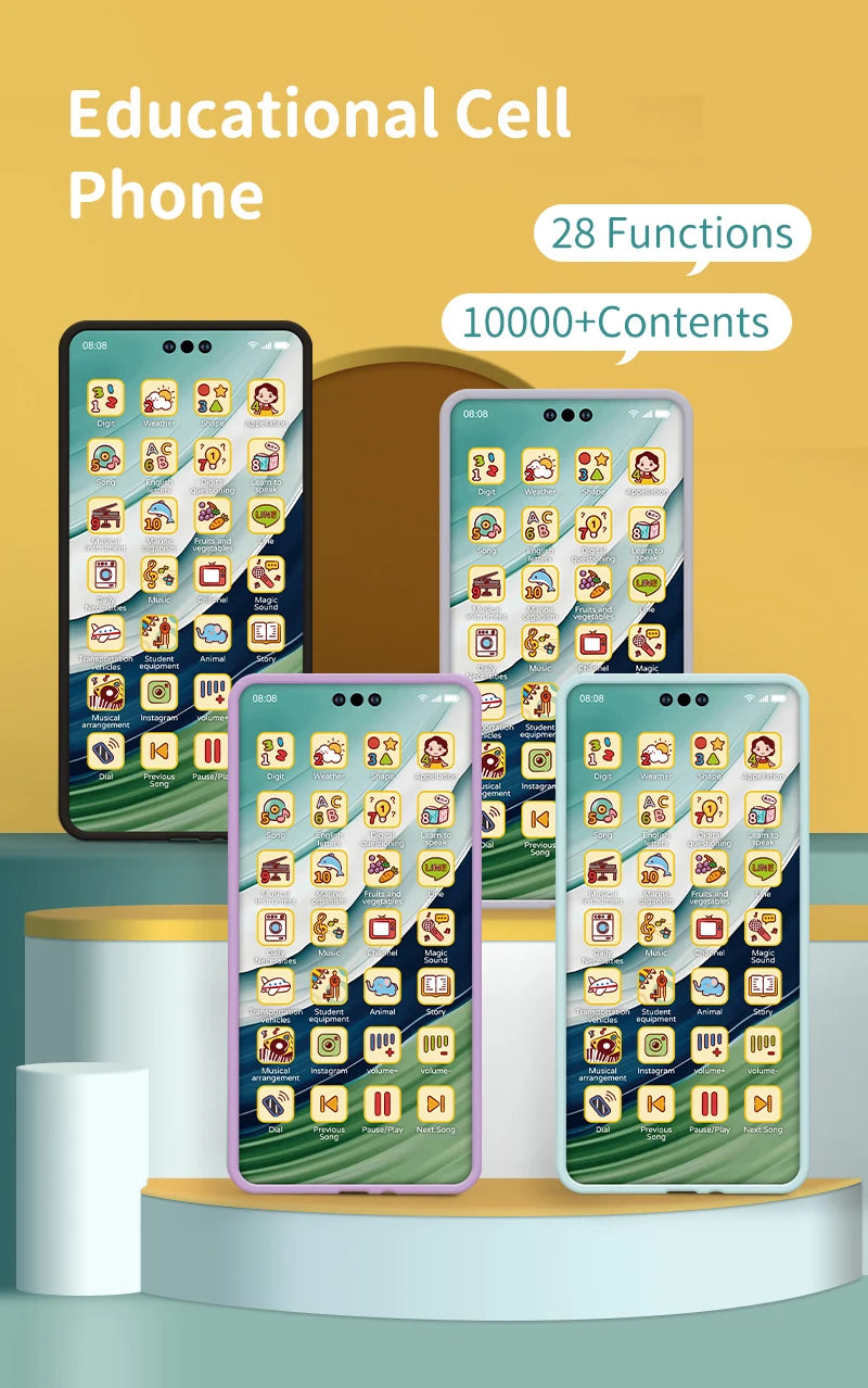 Baby Simulation Mobile Phone Toy