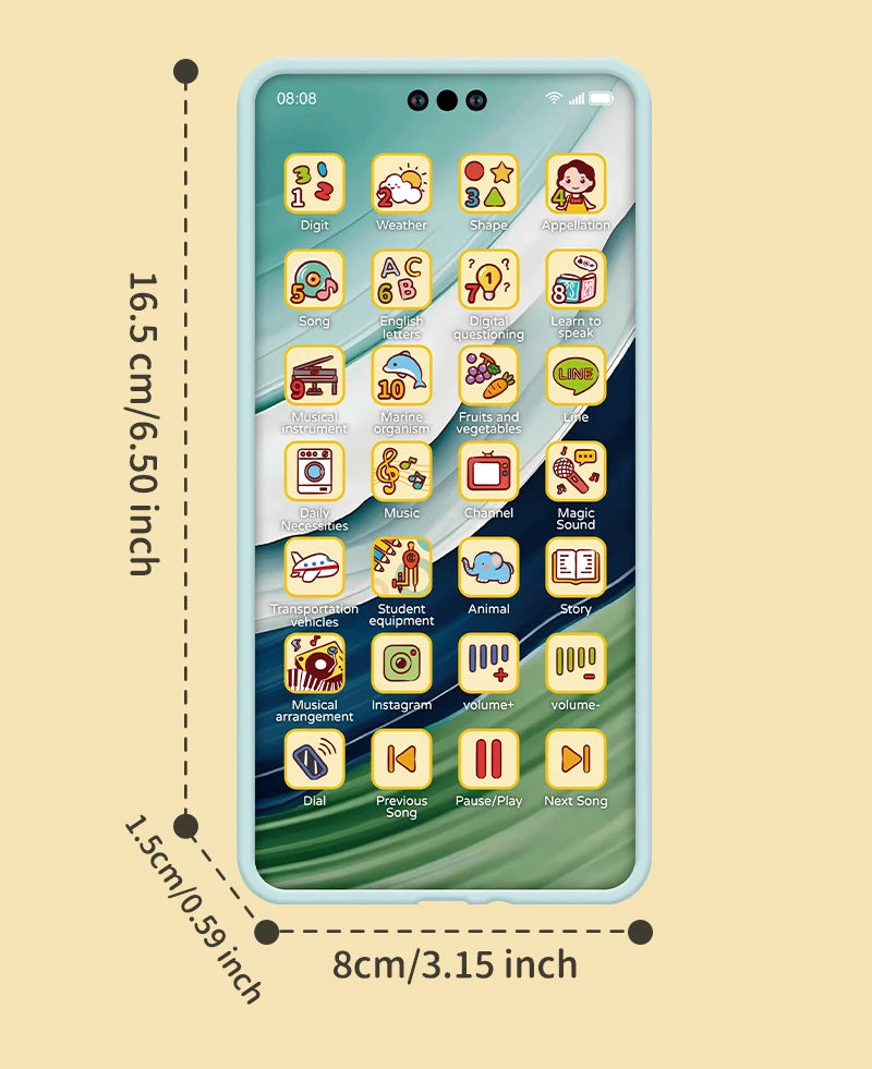 Baby Simulation Mobile Phone Toy