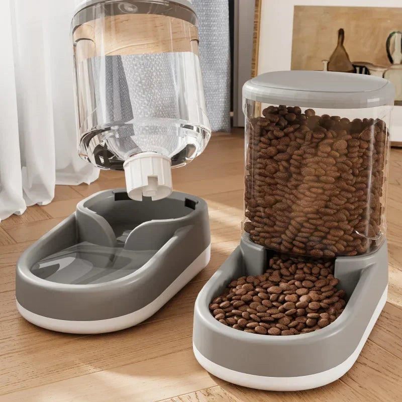 Automatic Pet Water Dispenser for Cats & Dogs – Flowing Water Feeder Without Electricity, Gravity-Fed Drinking Bowl, Large Capacity, Easy to Clean Pet Supplies