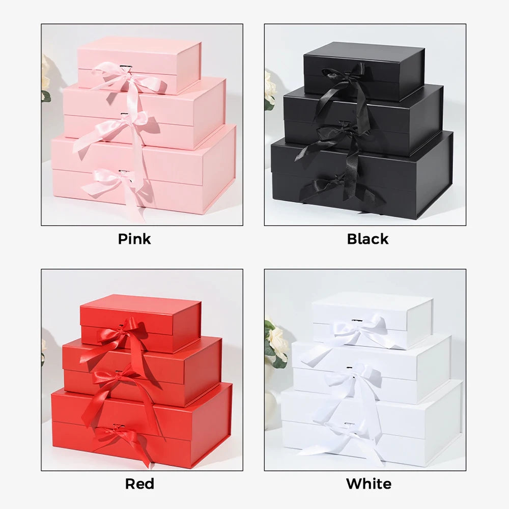 Personalized Gift Box for Large Birthday Gift Box, Wedding Gift Box, Bridesmaid Gift Box, Baby Keepsake Box, Luxury Gift Box