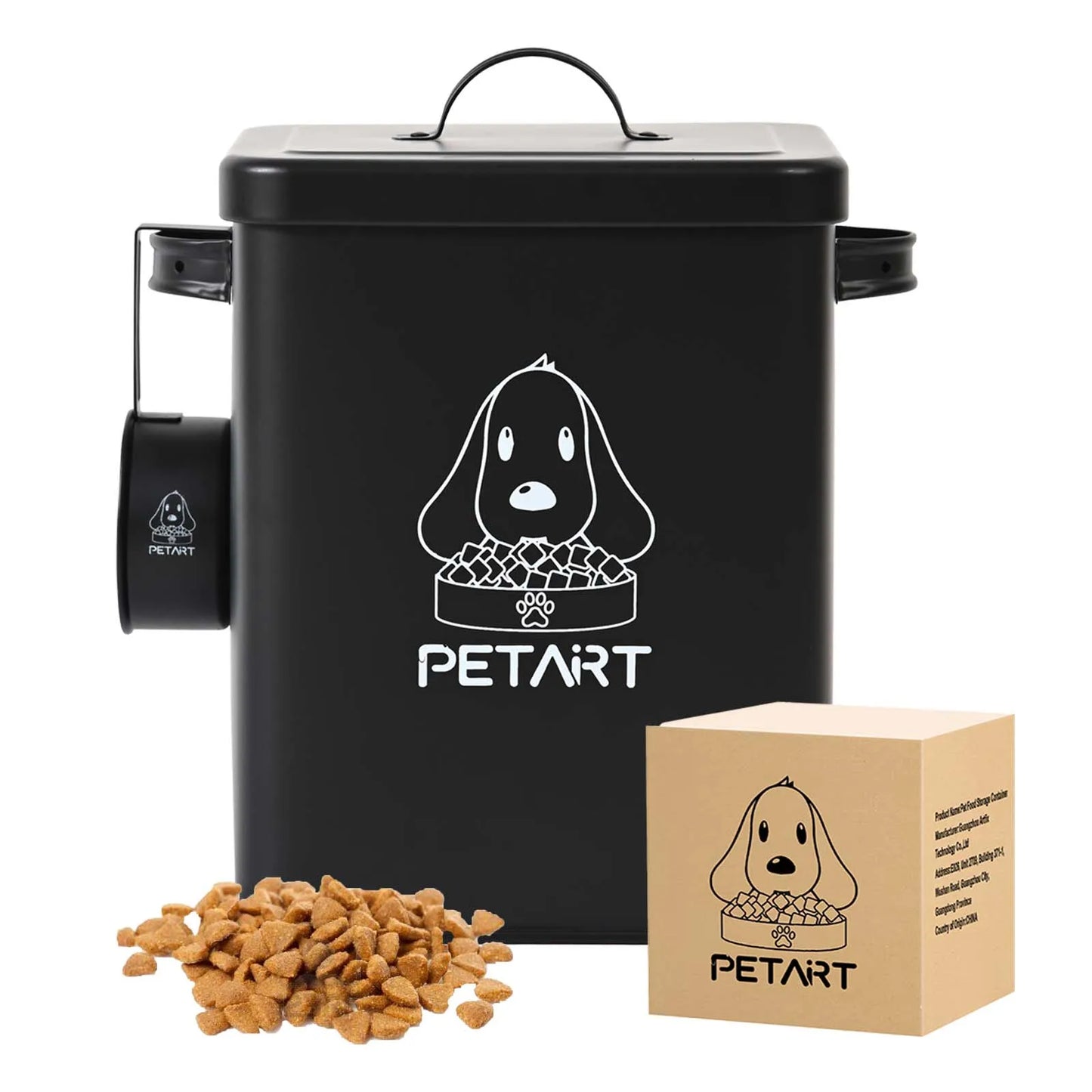 Large Capacity Pet Food Storage Container – Sealed, Moisture-Proof Bucket for Dogs & Cats