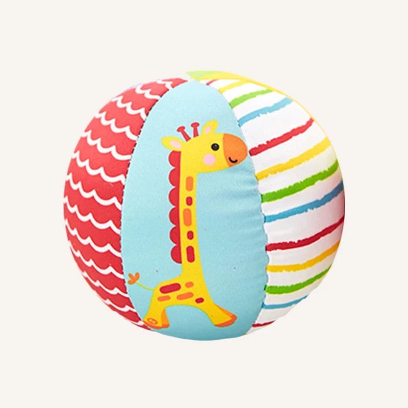 Soft Cloth Rattle Ball Baby For 0-36 Months Stuffed Baby Play Ball Sensory Toy