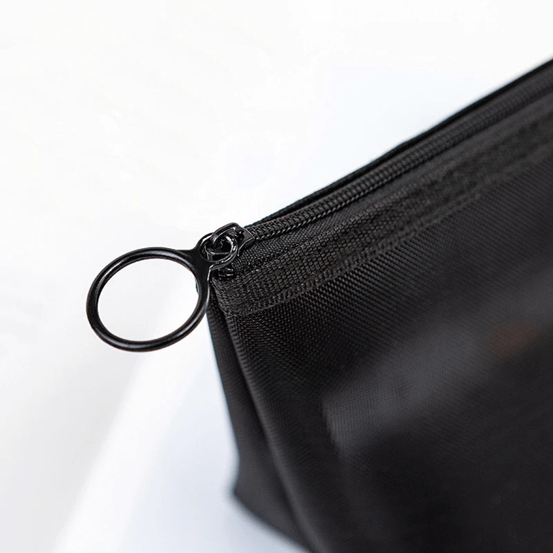 Mesh Cosmetic Travel Storage Makeup Bag Organiser