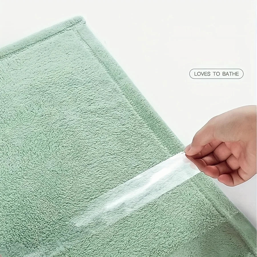 New Coral Fleece Bath Towel for Infants and Children. Super Absorbent, Comfortable and Soft Fabric