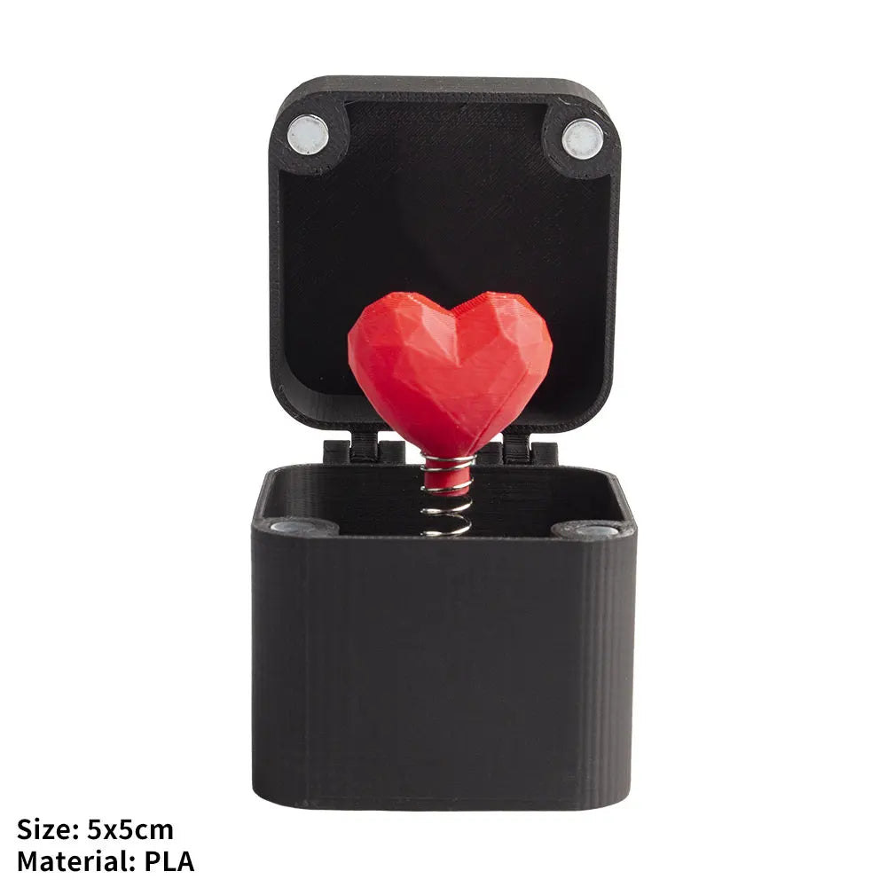 Love Rose Surprise Gift Boxs Fun Prank Gift Offices Desk Home Decor Valentine's Day  Gift Decoration Toys