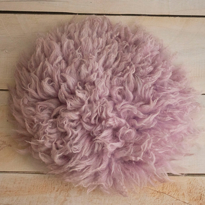 100% Flokatti Wool Mats Baby Photography Blanket Newborn Wrap Flokati Props for Newborns Photo Shoot Fotografia Accessories