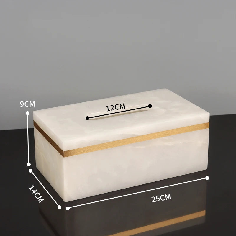 White Onyx Natural Marble Bathroom Accessories Gold Luxury Soap Dispenser Cotton Swab Holder Toothbrush Holder Bathroom Set