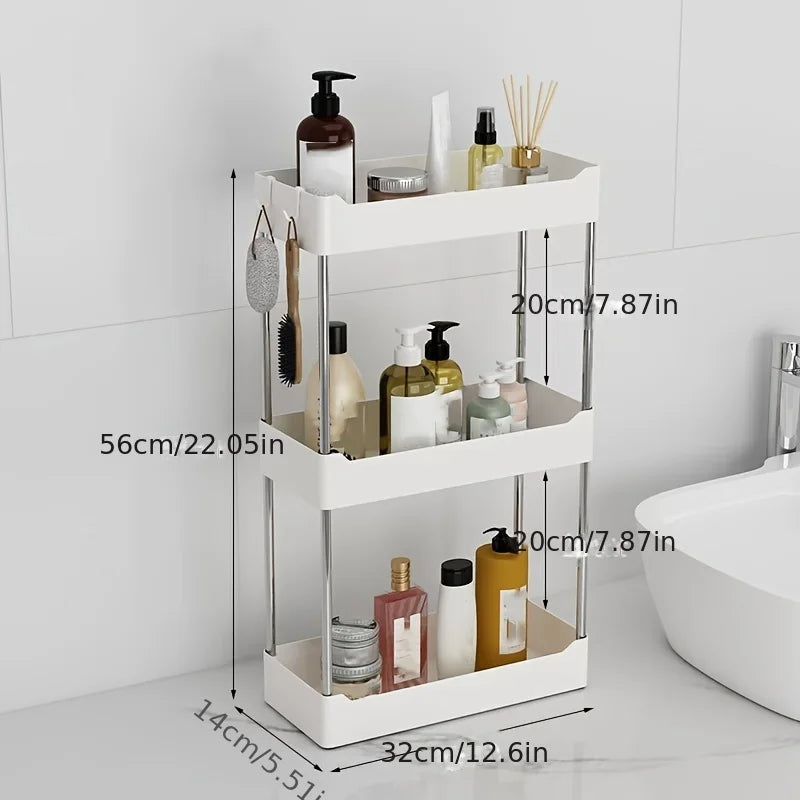 1Pc Kitchen Spice Storage Rack Multi-Functional Countertop Seasoning Storage Rack Household Multi-Layer Corner Shovel Kitchen