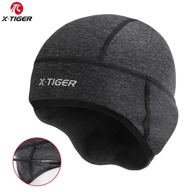 X-TIGER Windproof Fleece Cycling Balaclava - Thermal Sport Face Mask for Winter Biking Running Skiing (Moisture-Wicking/Unisex)
