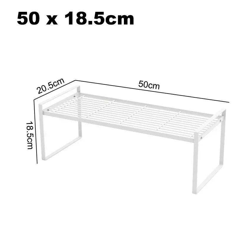 Steel Kitchen Dishes Bowl Storage Rack Kitchenware Utensils Drainer Shelf Cabinet Over Sink Cutlery Drying Holder Home Organiser