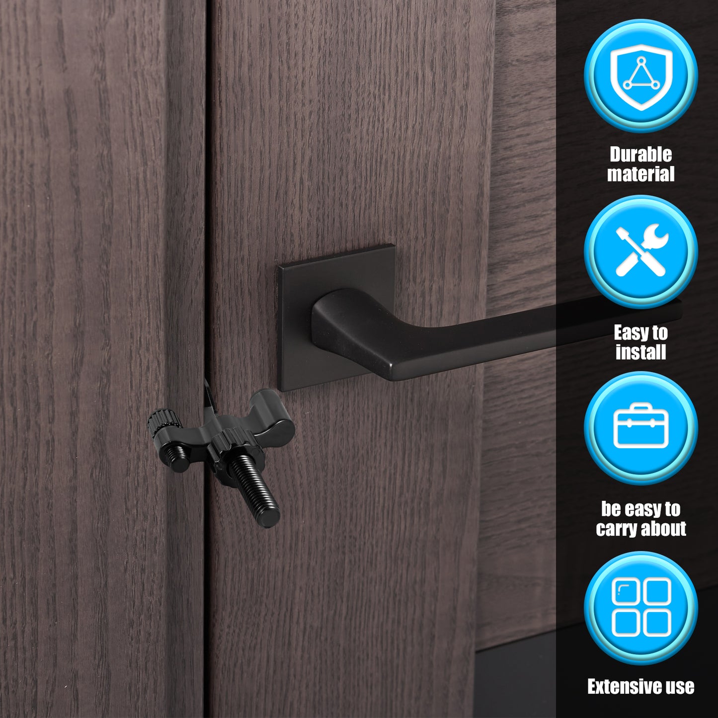 Portable Extra Anti Theft Security Door Lock