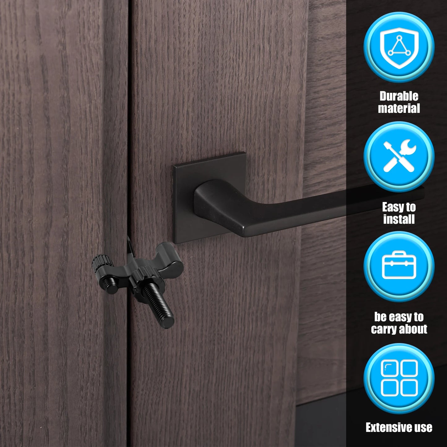 Portable Extra Anti Theft Security Door Lock