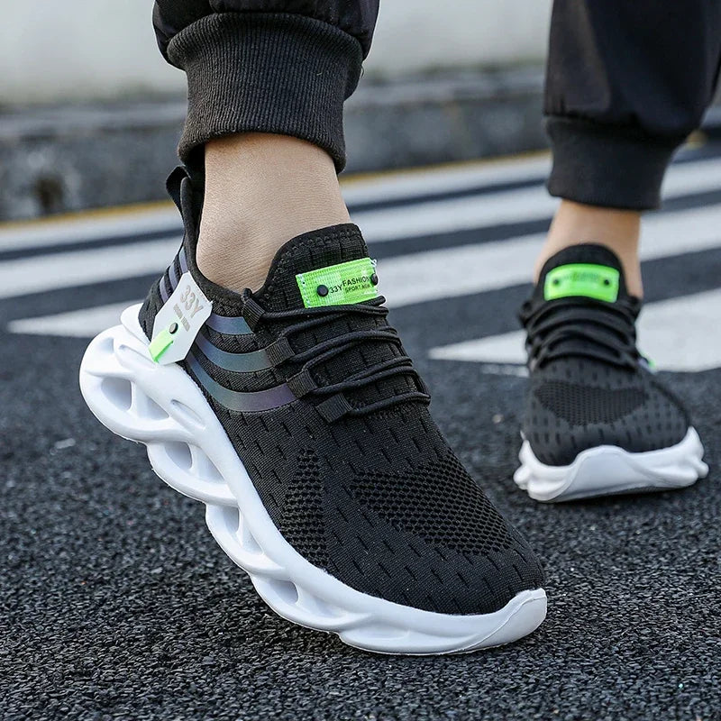 Men's Sneakers Luxury Brand Casuall Sport Shoes Summer Breathable Running Shoes High Quality Fashion Basketball Tenis Masculino