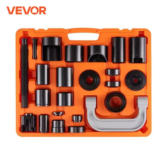 VEVOR 25 PCS Ball Joint Press Kit C-press Ball Joint Tools Steel Brake Anchor Pins Press and Removal Tools with Case