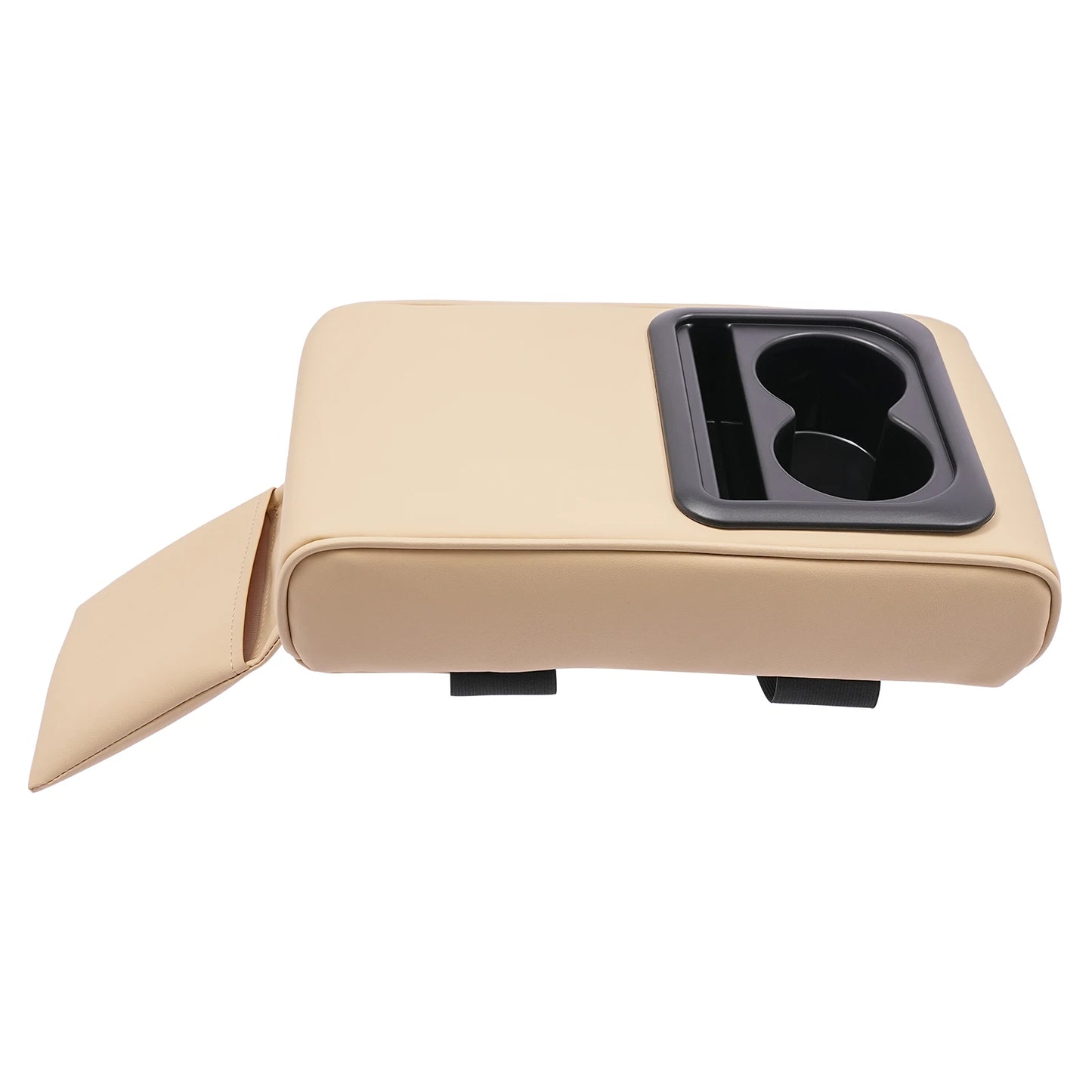 Universal PU Leather Center Console Armrest Cushion Pad Direct Replacement 21cm Wide Car Interior Accessories Anti-Slip Sponge