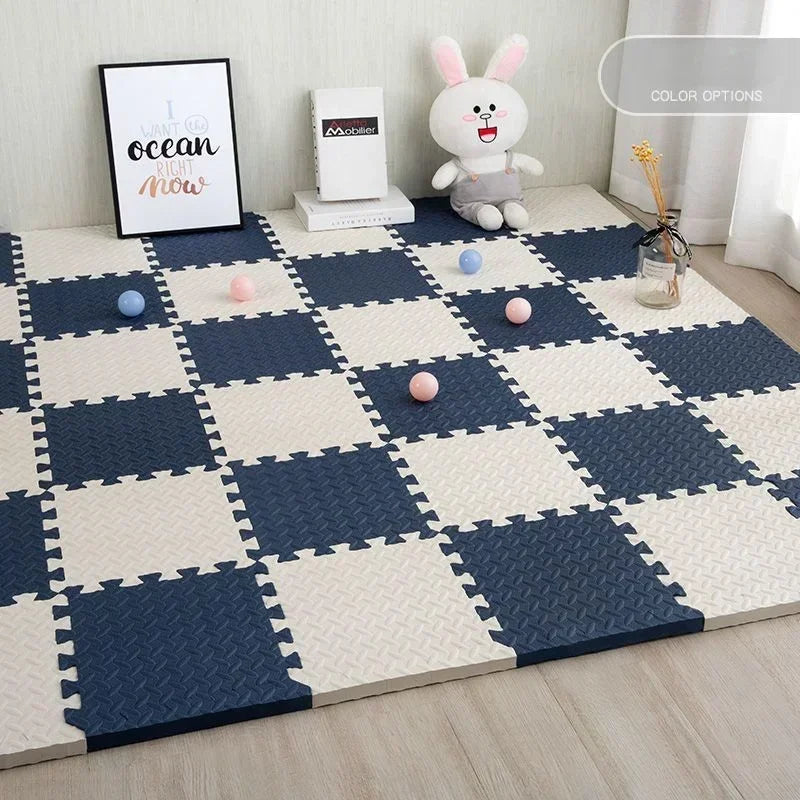 Baby Play Mat EVA Foam Interlocking Anti-Slip Sports Rug Family Children's Room Game Puzzle Carpet Anti-fall Carpet Baby Toys
