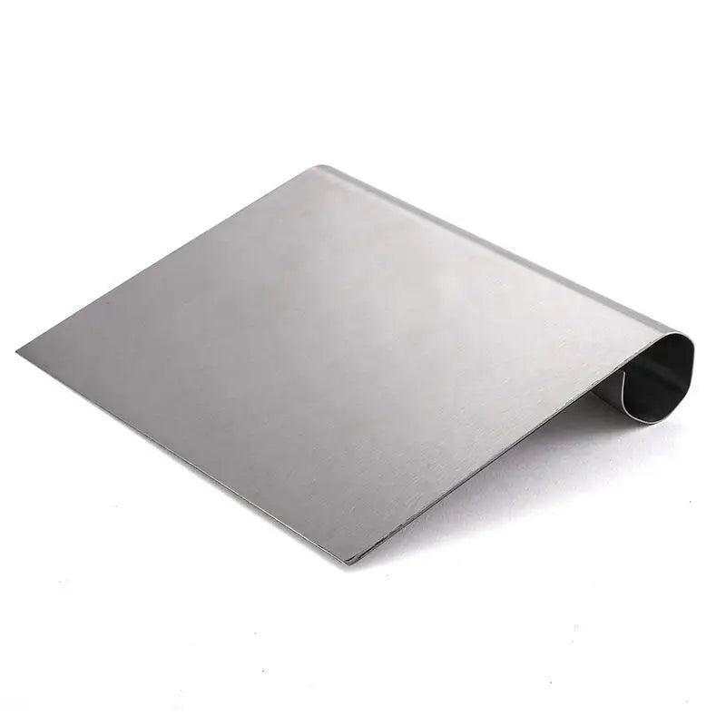 304 Stainless Steel Cutting Board Food Grade Chopping Boards Heavy Duty Kitchen Boards Anti-Slip Mat for Meat Vegetables Bread