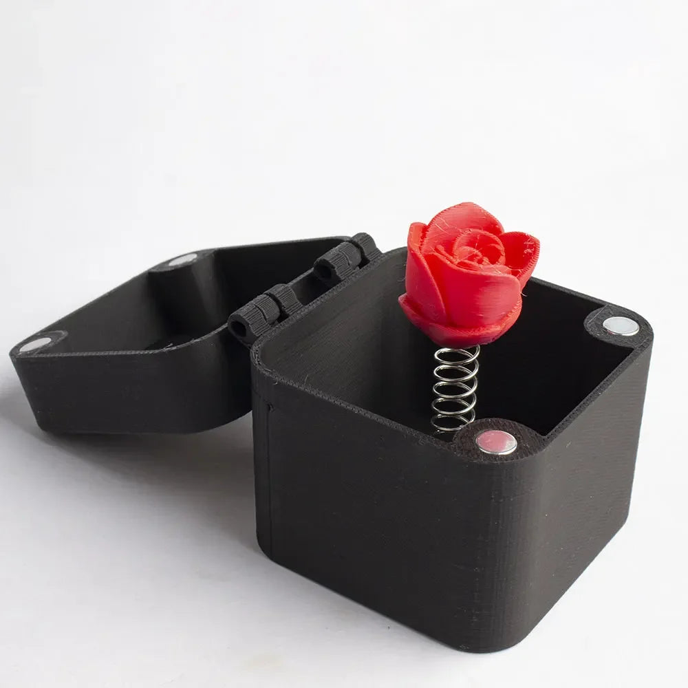 Love Rose Surprise Gift Boxs Fun Prank Gift Offices Desk Home Decor Valentine's Day  Gift Decoration Toys