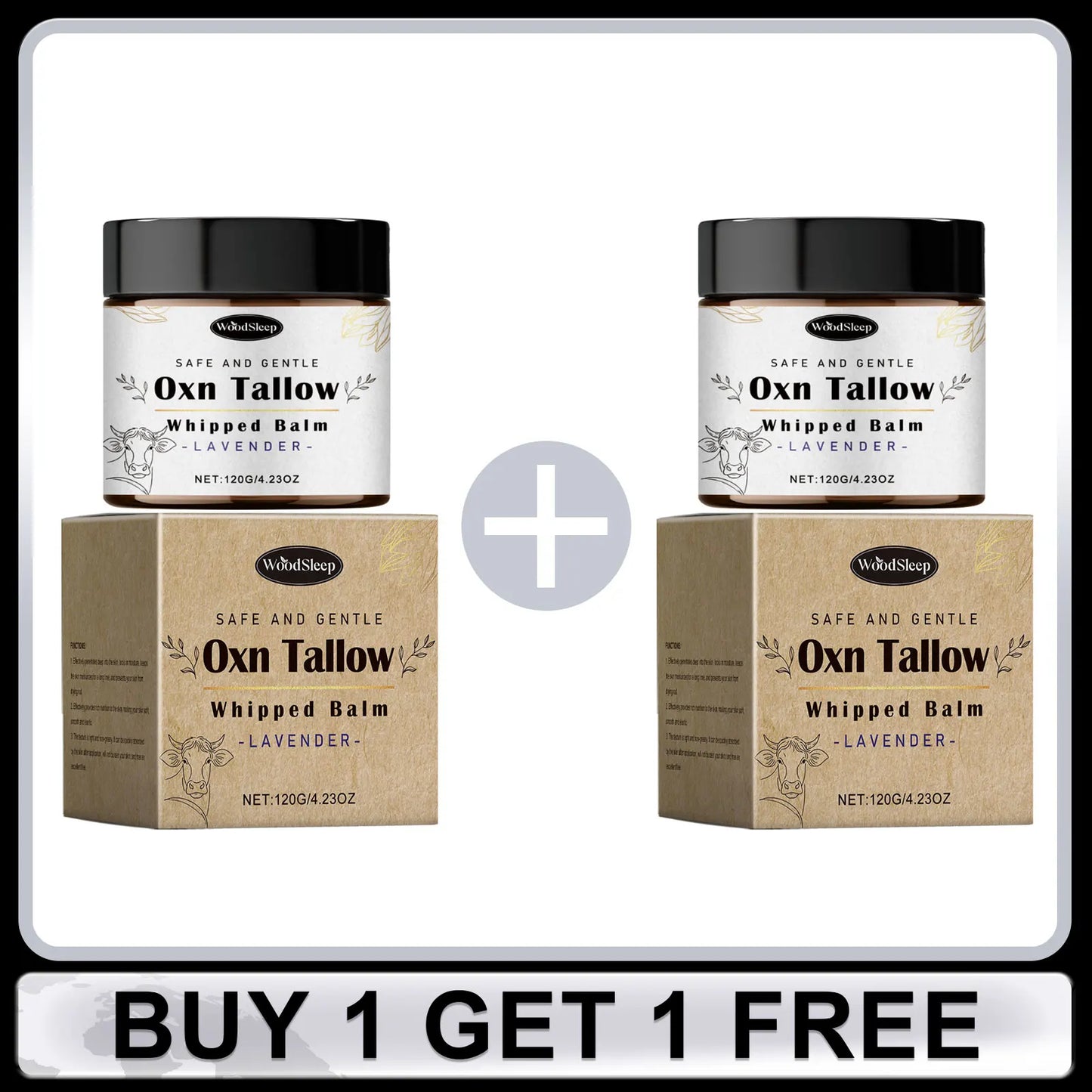Beef Tallow Cream for Dry Damaged Skin