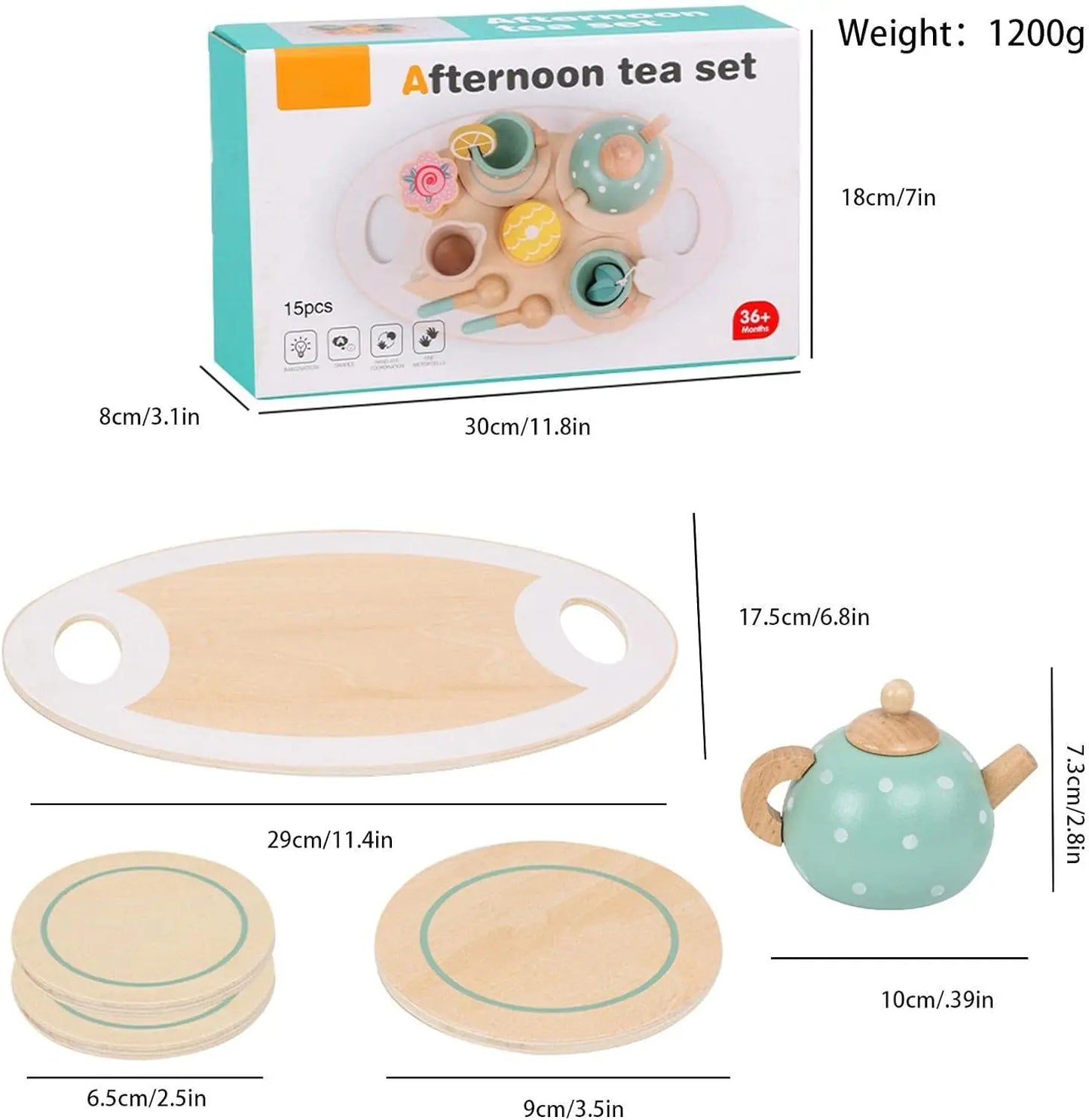 Wooden Kitchen Toys Pretend Toys Cutting Cake Play Set Food Kids Toys Montessori Tea Party Learning Educational Toys For Gifts