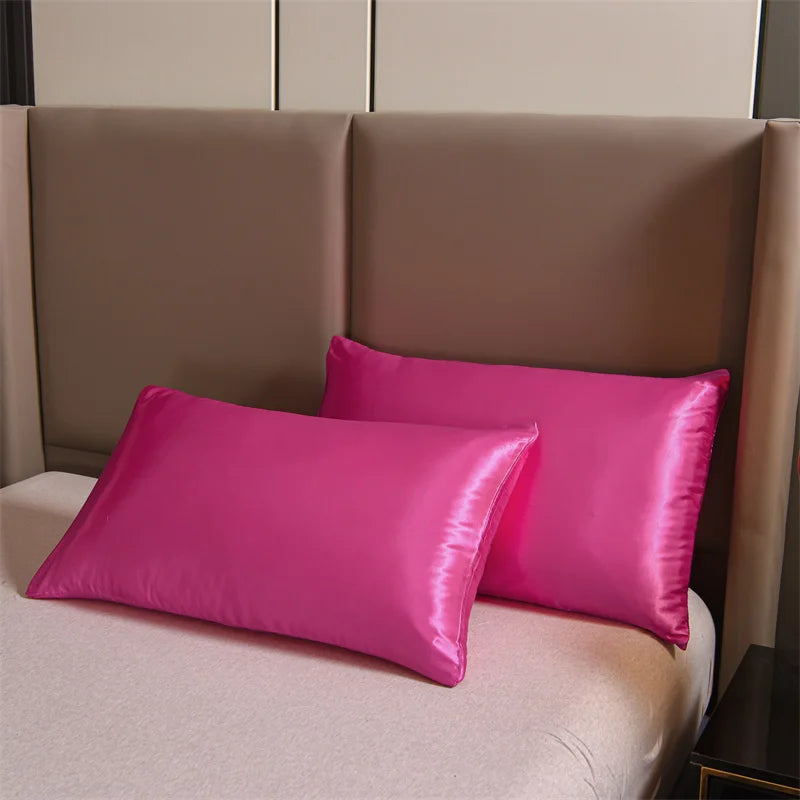 Silk Black 3pcs Satin Duvet Cover Bedding Set
